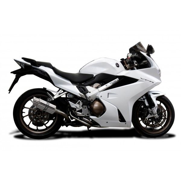 Delkevic volledig systeem Round RVS 200mm - VFR800F 14-19 VFR800X 15-7