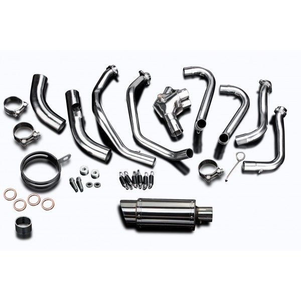 Delkevic volledig systeem Round RVS 200mm - VFR800F 14-19 VFR800X 15-7