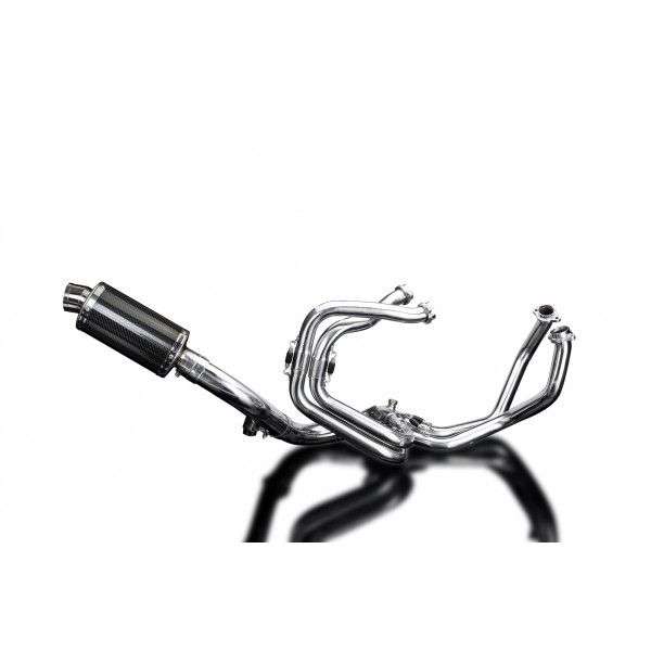 Delkevic volledig systeem Oval Carbon 225mm - VFR800F 14-19 VFR800X 15-8