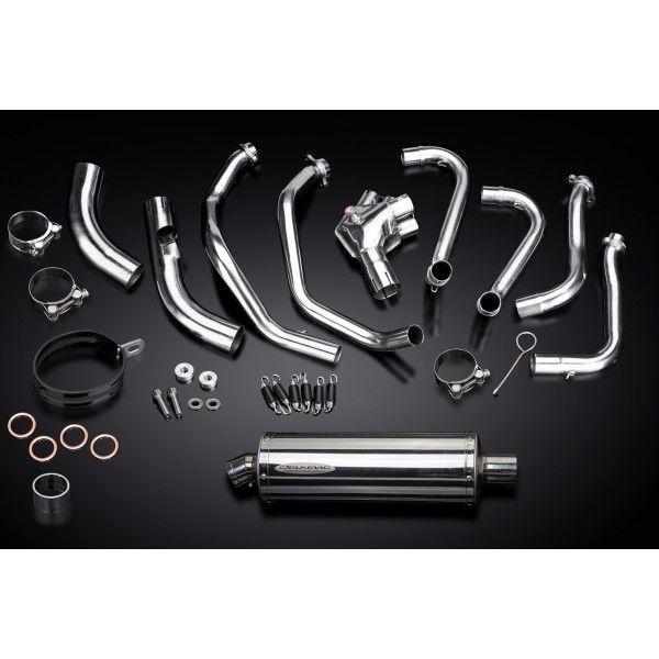 Delkevic volledig systeem Oval RVS 350mm - VFR800F 14-19 VFR800X 15-9