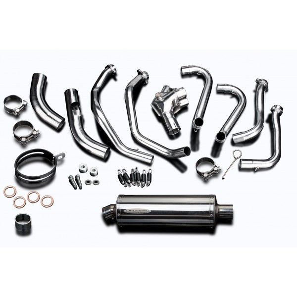 Delkevic volledig systeem Oval RVS 350mm - VFR800F 14-19 VFR800X 15-9