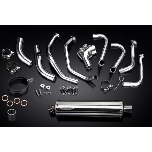 Delkevic volledig systeem Oval RVS 450mm - VFR800F 14-19 VFR800X 15-11