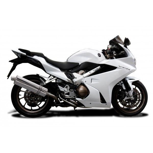 Delkevic volledig systeem Oval RVS 450mm - VFR800F 14-19 VFR800X 15-11