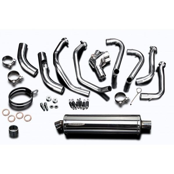 Delkevic volledig systeem Oval RVS 450mm - VFR800F 14-19 VFR800X 15-11