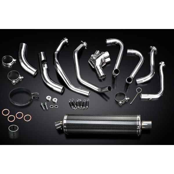 Delkevic volledig systeem Oval Carbon 450mm - VFR800F 14-19 VFR800X 15-12