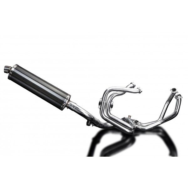 Delkevic volledig systeem Oval Carbon 450mm - VFR800F 14-19 VFR800X 15-12