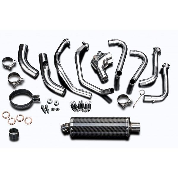 Delkevic volledig systeem Oval Carbon 350mm - VFR800F 14-19 VFR800X 15-13