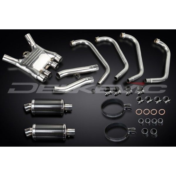 Delkevic volledig systeem Oval Carbon 225mm - FJ1200 (1TX) (1986-1987)