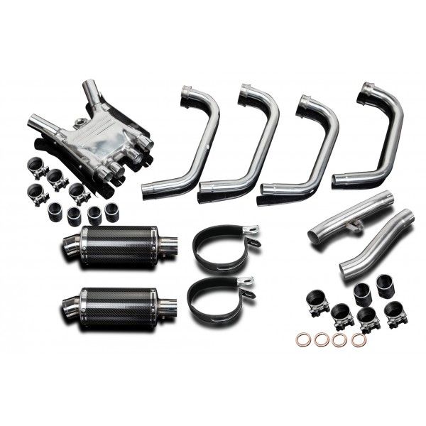 Delkevic volledig systeem Oval Carbon 225mm - FJ1200 (3CV) (1988-1990)