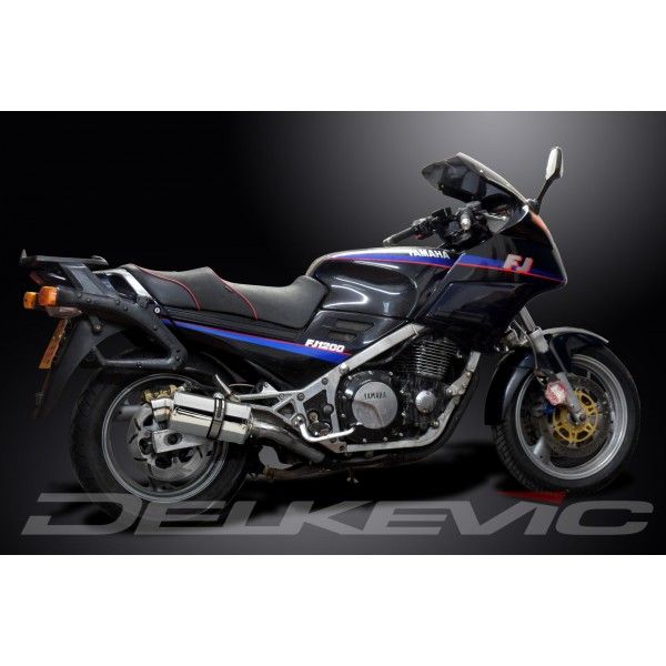 Delkevic volledig systeem Oval RVS 225mm - FJ1200 (3CV) (1988-1990)