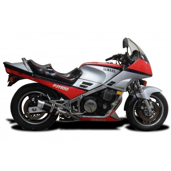 Delkevic slip-on kit Round Carbon 200mm - FJ1100/1200 (1984-1987)