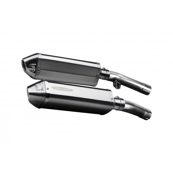 Delkevic slip-on kit Tri-Oval RVS 320mm - FJ1100/1200 (1984-1987)