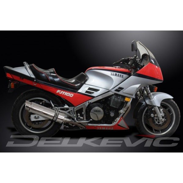 Delkevic slip-on kit Round RVS 350mm - FJ1100/1200 (1984-1987)