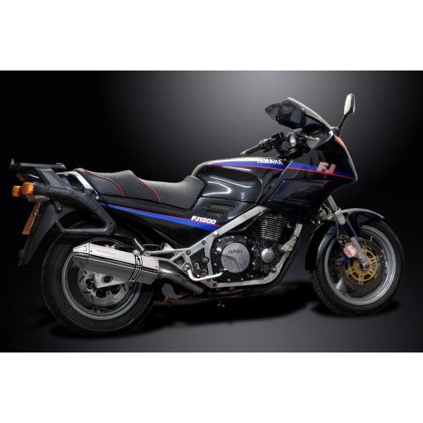 Delkevic slip-on kit Tri-Oval RVS 320mm - FJ1200 (3CV) (1988-1990)