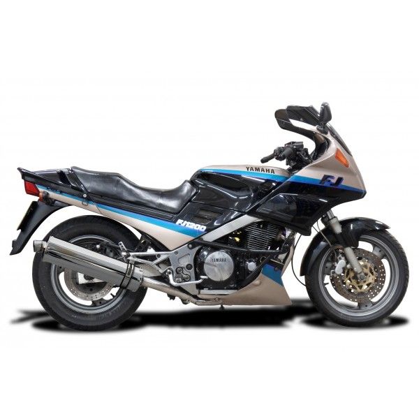 Delkevic volledig systeem Oval RVS 450mm - FJ1200 (3XW) (1991-1996)