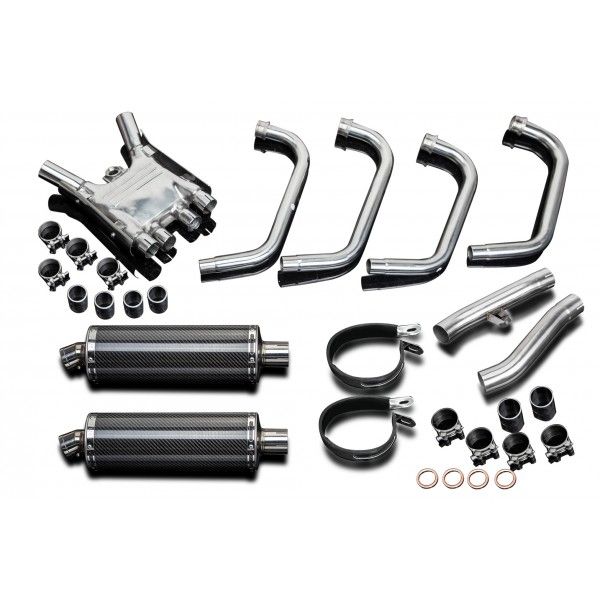 Delkevic volledig systeem Oval Carbon 350mm - FJ1200 (3XW) (1991-1996)