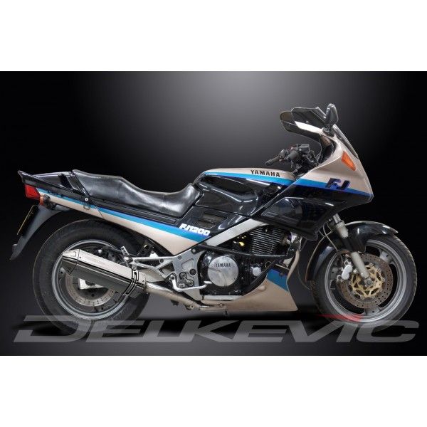 Delkevic volledig systeem Tri-Oval RVS 320mm - FJ1200 (3XW) (1991-1996)