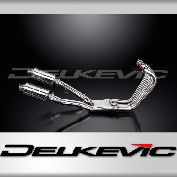 Delkevic volledig systeem Oval RVS 225mm - FJ1200 (3XW) (1991-1996)