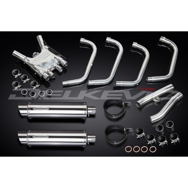 Delkevic volledig systeem Round RVS 350mm - FJ1200 (3XW) (1991-1996)