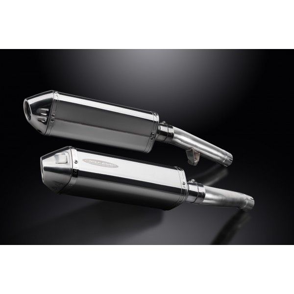 Delkevic slip-on kit Tri-Oval RVS 320mm - FJ1200 (3XW) (1991-1996)