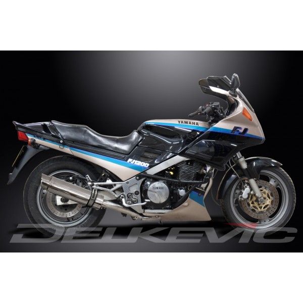 Delkevic slip-on kit Round RVS 350mm - FJ1200 (3XW) (1991-1996)