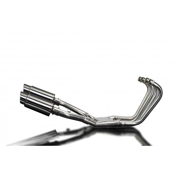 Delkevic volledig systeem Round RVS 200mm - FJ1100 (1984-1985)