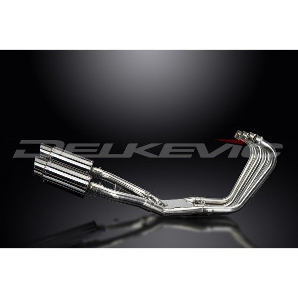 Delkevic volledig systeem Round RVS 200mm - FJ1100 (1984-1985)