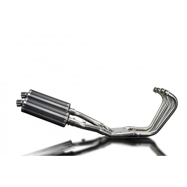 Delkevic volledig systeem Oval Carbon 350mm - FJ1100 (1984-1985)