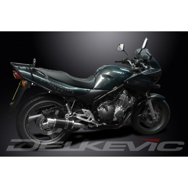 Delkevic volledig systeem Round Carbon 200mm - XJ600 (1992-2004)