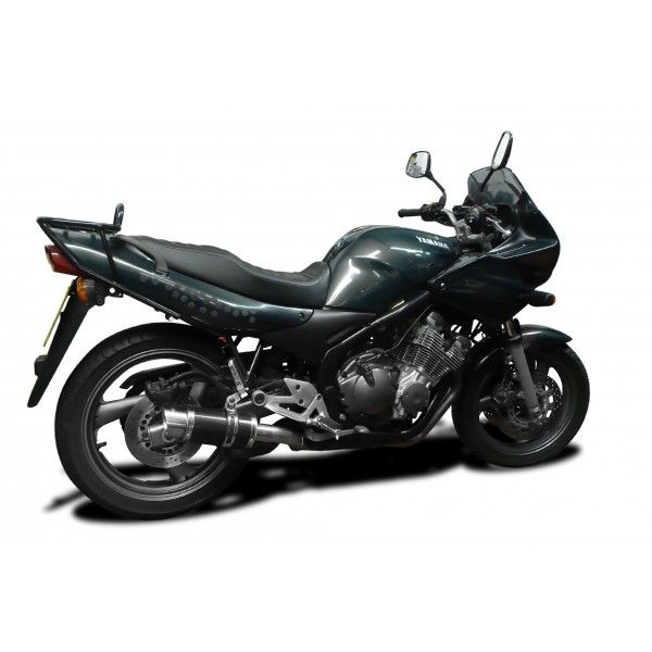 Delkevic volledig systeem Round Carbon 200mm - XJ600 (1992-2004)