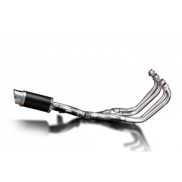 Delkevic volledig systeem Round Carbon 200mm - XJ600 (1992-2004)