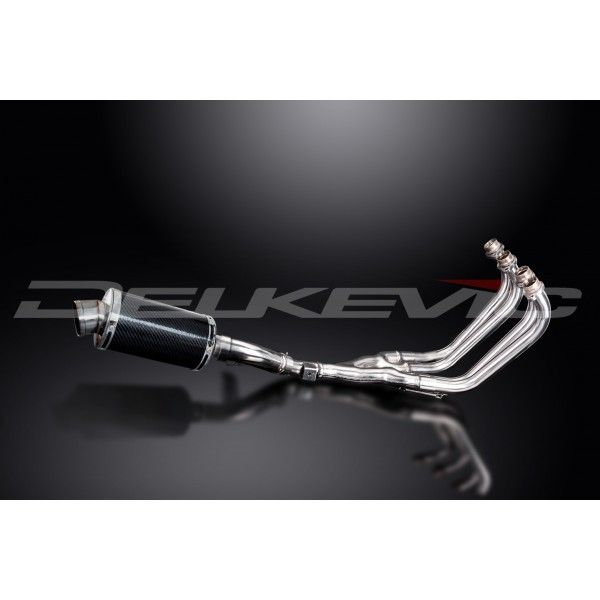 Delkevic volledig systeem Oval Carbon 225mm - XJ600 (1992-2004)