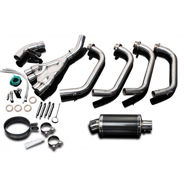 Delkevic volledig systeem Oval Carbon 225mm - XJ600 (1992-2004)