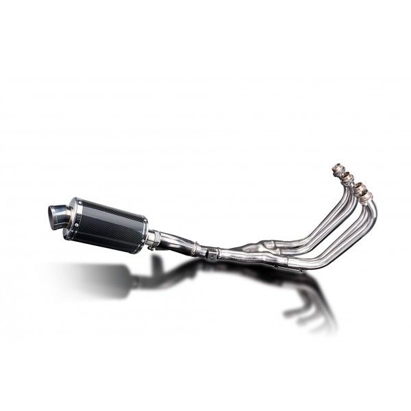 Delkevic volledig systeem Oval Carbon 225mm - XJ600 (1992-2004)