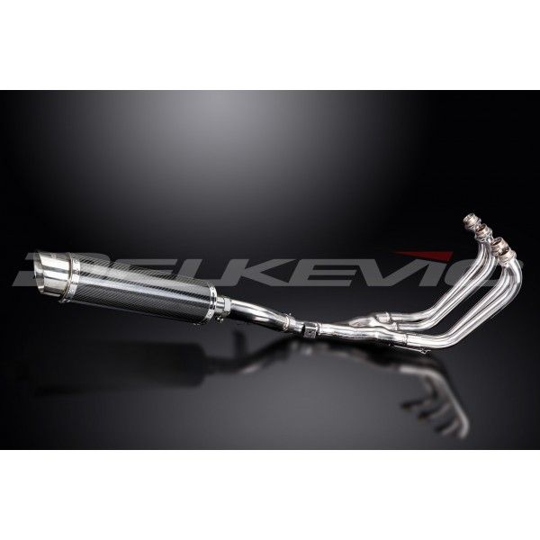 Delkevic volledig systeem Round Carbon 350mm - XJ600 (1992-2004)