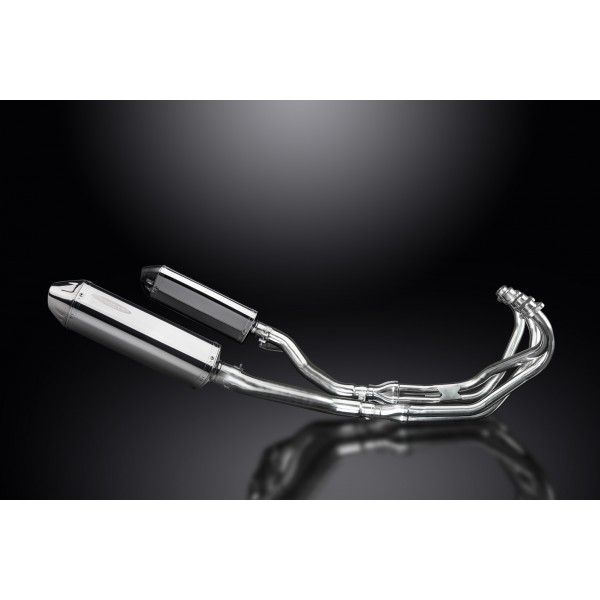 Delkevic volledig systeem Tri-Oval RVS 320mm - XJ600 DIVERSION (1992-2004)