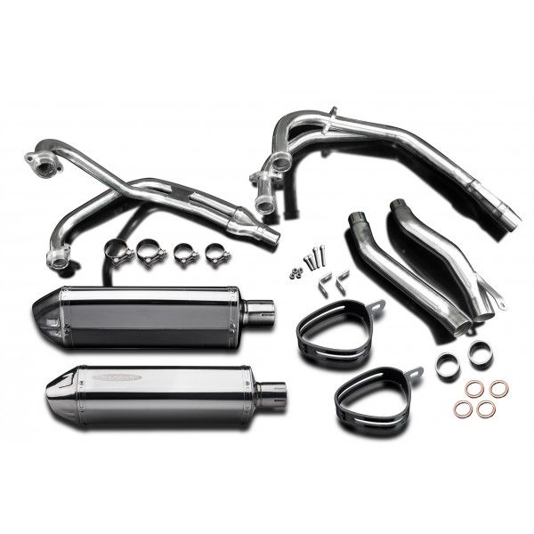 Delkevic volledig systeem Tri-Oval RVS 320mm - XJ600 DIVERSION (1992-2004)