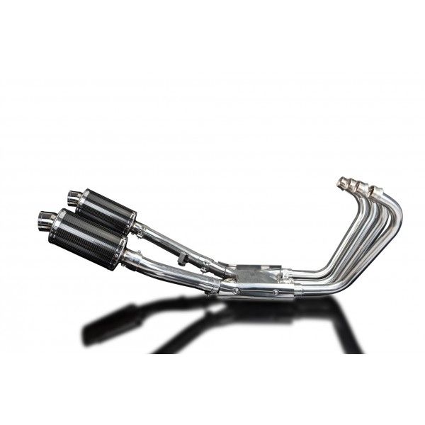 Delkevic volledig systeem Oval Carbon 225mm - XJR1300/SP (1998-2006)