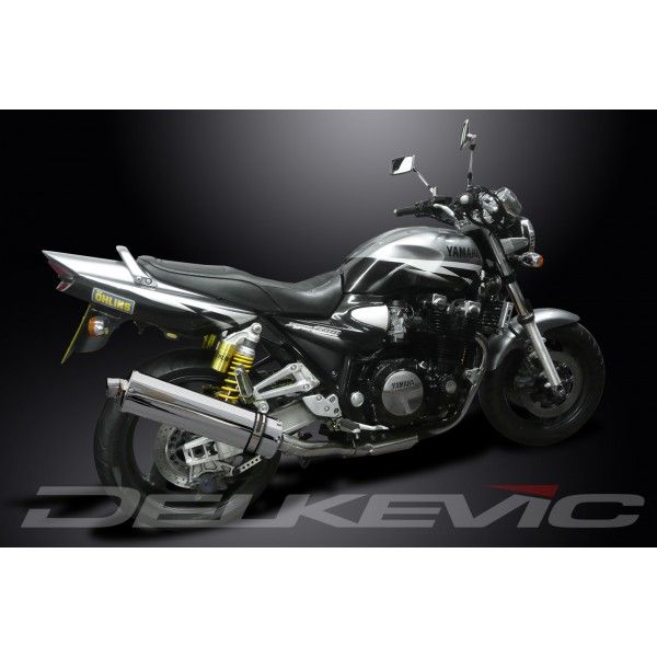 Delkevic volledig systeem Oval RVS 450mm - XJR1300/SP (1998-2006)