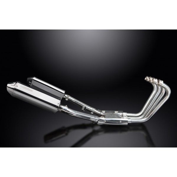 Delkevic volledig systeem Tri-Oval RVS 320mm - XJR1300/SP (1998-2006)