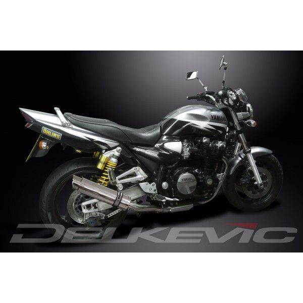 Delkevic volledig systeem Round RVS 350mm - XJR1300/SP (1998-2006)