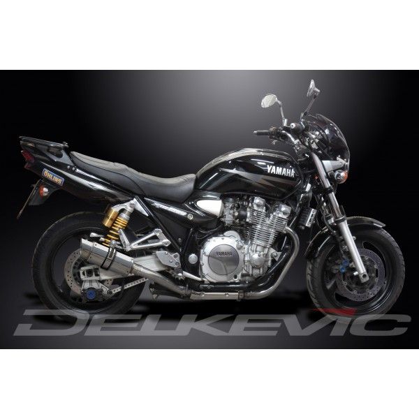 Delkevic slip-on kit Round RVS 200mm - XJR1300 (2004-2006)