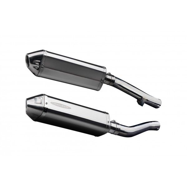 Delkevic slip-on kit Tri-Oval RVS 320mm - XJR1300 (2004-2006)