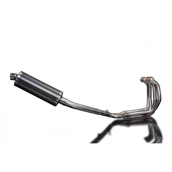 Delkevic volledig systeem Oval Carbon 350mm - FZR600R FOXEYE (1994-1996)