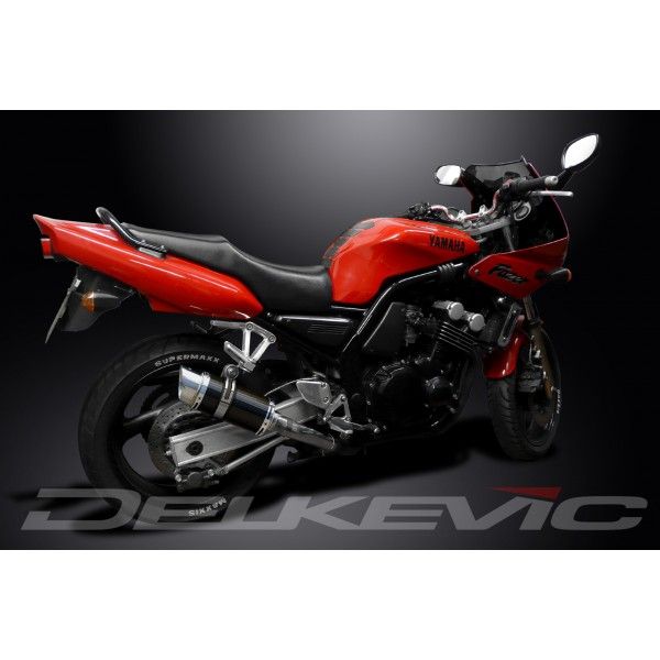 Delkevic volledig systeem Round Carbon 200mm - FZS600 FAZER (1998-2003)