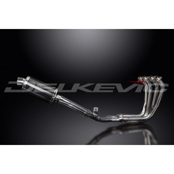 Delkevic volledig systeem Oval Carbon 225mm - FZS600 FAZER (1998-2003)