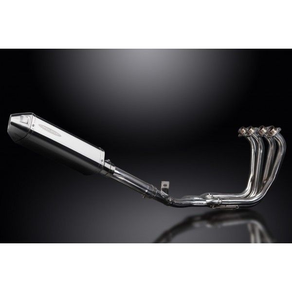 Delkevic volledig systeem Tri-Oval RVS 320mm - FZS600 FAZER (1998-2003)