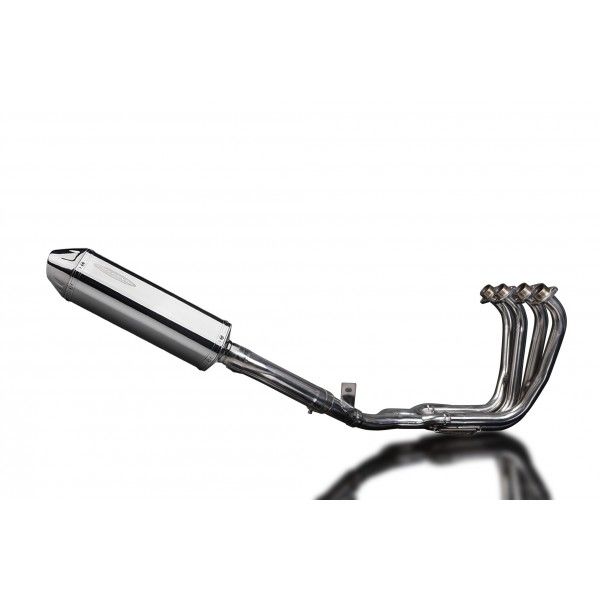 Delkevic volledig systeem Tri-Oval RVS 320mm - FZS600 FAZER (1998-2003)