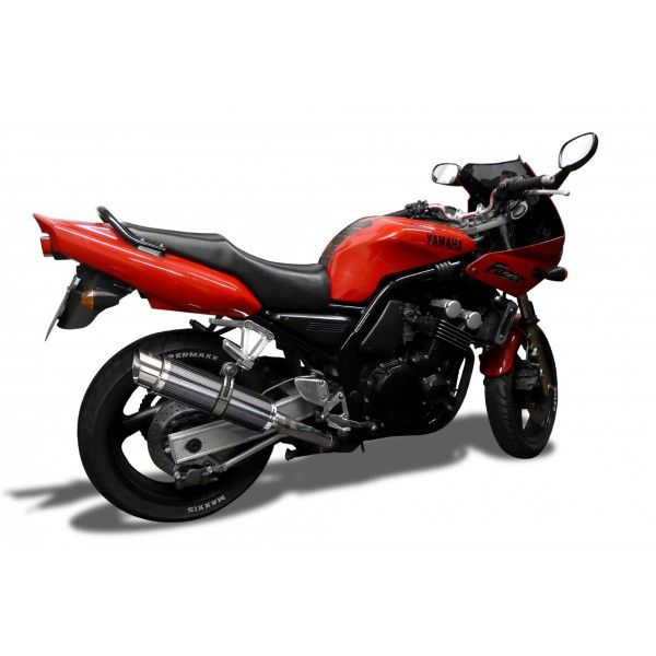 Delkevic volledig systeem Round Carbon 350mm - FZS600 FAZER (1998-2003)