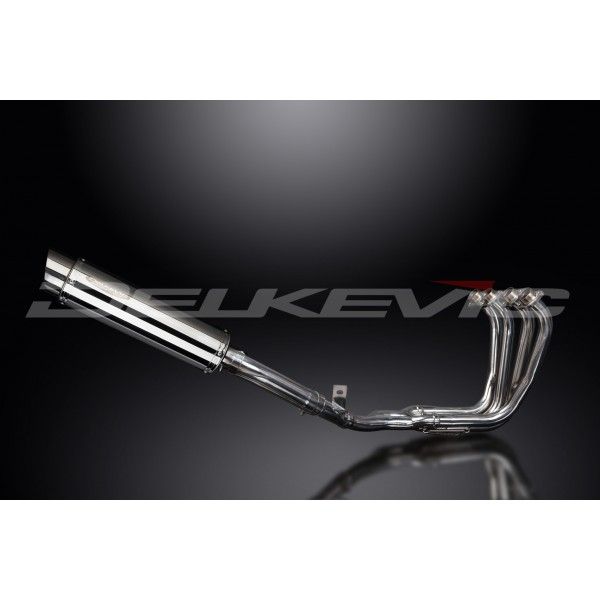 Delkevic volledig systeem Round RVS 350mm - FZS600 FAZER (1998-2003)